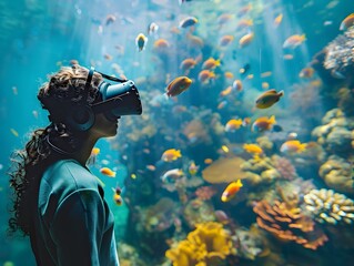 Poster - Immersive Seminar on Protecting Marine Life with Virtual Reality Underwater