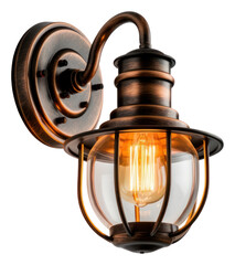 Sticker - PNG Wall light lighting metal lamp.