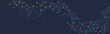 © natrot - Geometric connected background. Connecting dots and lines. Global network connection. Banner template for technology.