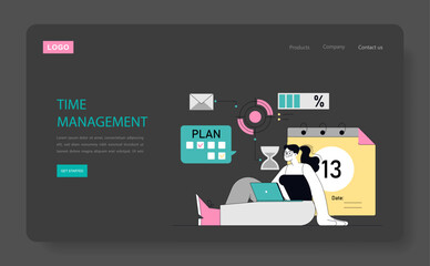 Poster - Soft Skills Flat Vector illustration.