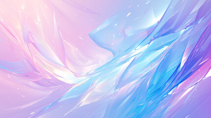 Poster - Abstract pastel hues with a bright light effect, perfect for creative backgrounds or expressive art projects