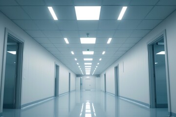  Modern Cleanroom Aesthetics: Symmetrical Panel Layout