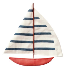 Poster - PNG A sailing boat white background watercraft sailboat.