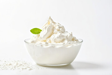 Sticker - Whipped Cream in a Glass Bowl