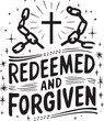 © PapaGray - Redeemed and Forgiven Vector Illustration
