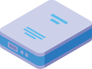 Poster - External hard drive transferring big data using usb cable with high speed