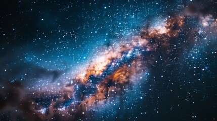 Wall Mural - sky and  Star at night