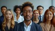 © kanesuan - group of Business people professionals collaborating on a creative work successful