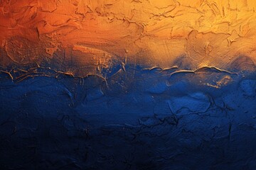 Poster - A close-up view of a painting on a wall, suitable for use in articles about art or as an illustration for a literary piece