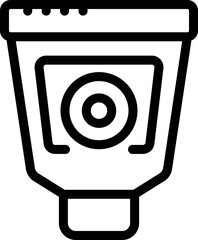Poster - This icon represents a security camera, emphasizing its role in monitoring and ensuring safety