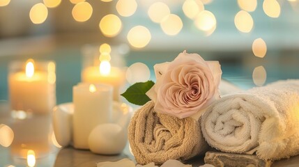 Poster - Relaxation and rejuvenation at the spa Massage skincare and chiropractic care for women to unwind and enhance well being and body health