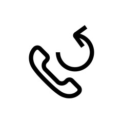 Poster - Callback Icon Ideal for Customer Service and Communication Designs
