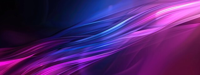 Wall Mural - purple wave background abstract