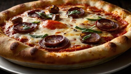 Deliciously Bubbling Pizza Photo