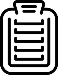 Poster - Clipboard with check marks, business organization using planning checklist, task management concept