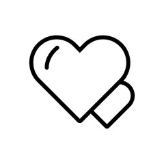 Poster - Hearts Icon Ideal for Love and Romantic Illustrations