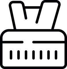 Poster - router providing stable internet connection for remote work and entertainment