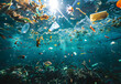 © CreativeStudio - Plastic garbage in the ocean