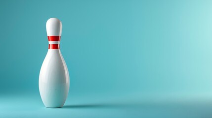 bowling, pin, sport, ball, game, isolated, bowl, white, competition, strike, skittle, leisure, red, illustration, object, vector, fun, 3d, hobby, activity, sports, games, equipment, bowling pin, shape