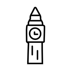 Poster - Big Ben Icon Perfect for London and Historical Illustrations