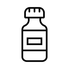 Poster - Cough Syrup Icon Perfect for Healthcare and Medicine Themes