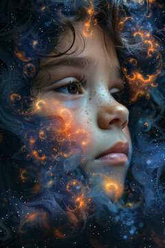 Design a graphic book cover about Raising A Child With ADHD.