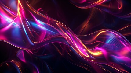 Wall Mural - Concepts abstract background formed from light effects dark background