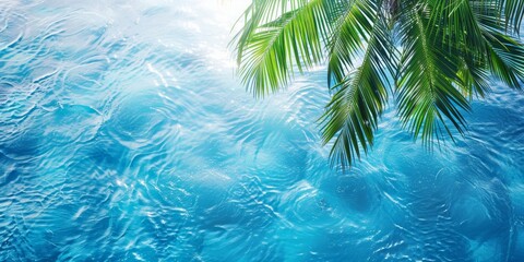 Wall Mural - Summer background with sea water
