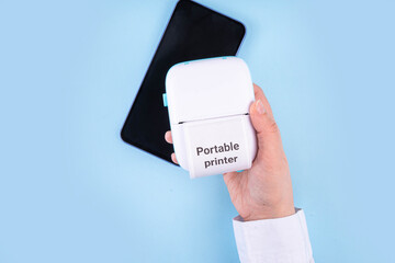 Wall Mural - Portable Photo Printer, Mobile portable printer