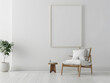 © tanjidvect - Interior room blank white Gallery wall mockup