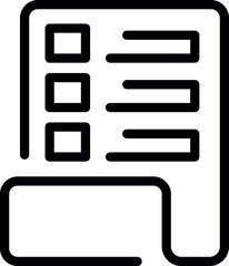 Poster - This minimalist icon is perfect for modern user interfaces focusing on simplicity