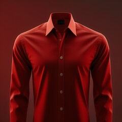 Wall Mural - 3d design of a red shirt