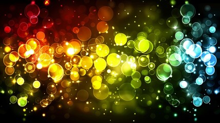 abstract background with bright colors.