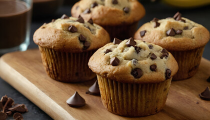 Sticker - chocolate chip muffins