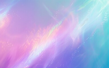 Wall Mural - A blue, green and purple soft pastel color gradient blurred background