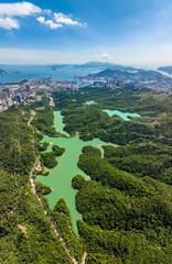 Wall Mural - Kowloon Reservoir