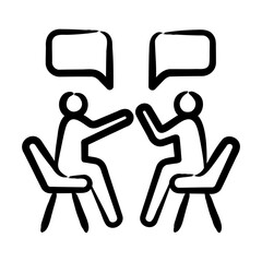 Sticker - Interpersonal Communication Icon