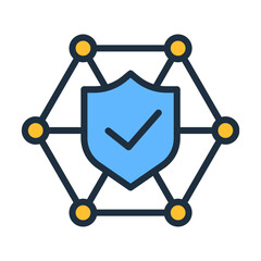 Poster - Secure Network Icon