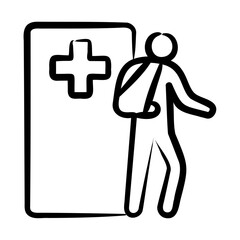 Sticker - Ambulatory Care Icon