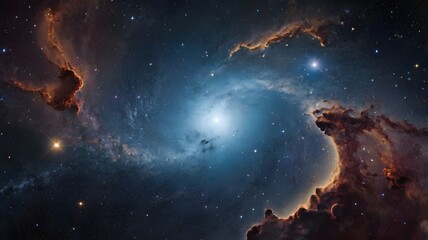 a celestial journey through the cosmos