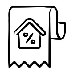 Sticker - Property Taxes Icon