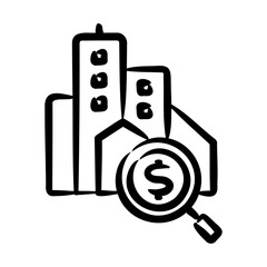 Sticker - Real Estate Valuation Icon