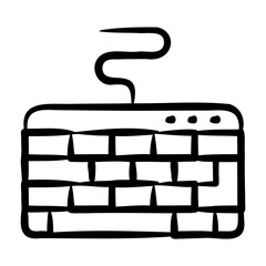 Sticker - Keyboard Icon