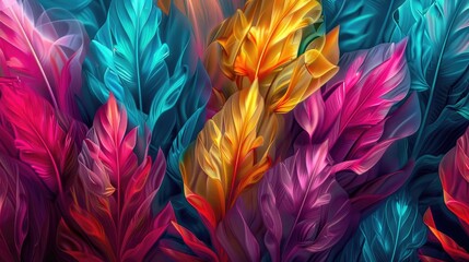 Poster - Vibrant colorful backdrop