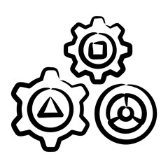 Poster - Machinery Icon