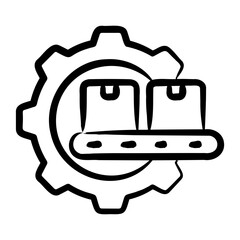 Sticker - Fabrication Icon