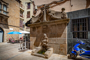 Wall Mural - Vista panorámica del casco antiguo de plasencia extremadura españa. Panorama de plasencia en la provincia de caceres extremadura españa occidental