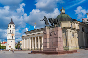 Wall Mural - Vilnius Cathedral, the main Catholic cathedral in Lithuania