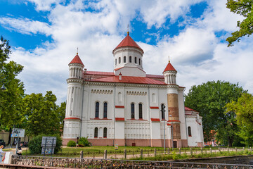 Wall Mural - Orthodox Cathedral of the Theotokos in Vilnius, Lithuania