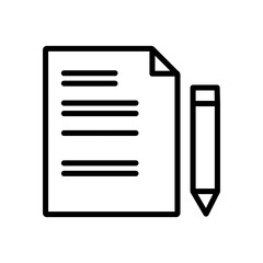 Poster - Paperwork Icon Perfect for Office and Documentation Themes